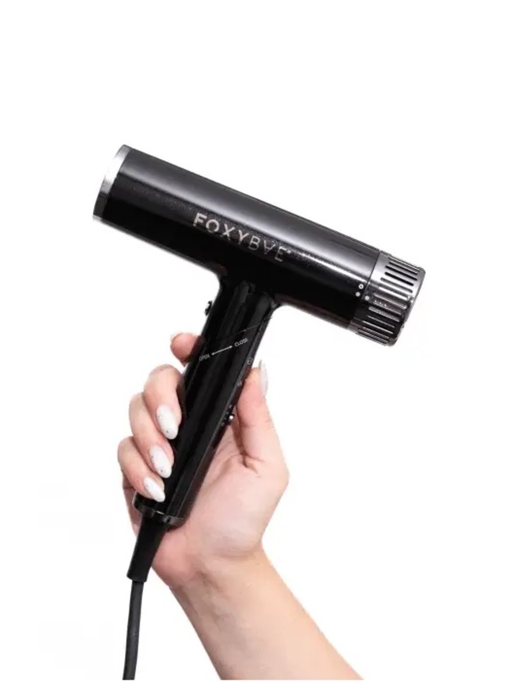 USED ONCE FOXYBae DUAL VOLTAGE Globetrotter High Speed Ionic Hair Dryer travel